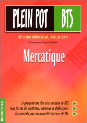 Couverture du produit · Mercatique : BTS Assistance commerciale - Force de vente (Ouvrage)