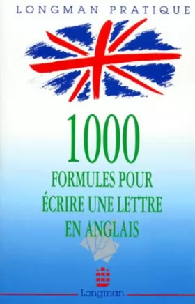 Couverture du produit · 1000 formules pour écrire une lettre en anglais