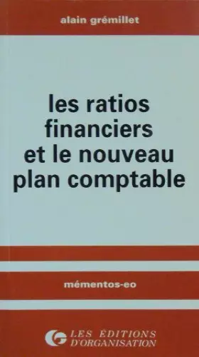 Couverture du produit · Les ratios financiers et npcg
