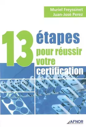 Couverture du produit · 13 étapes pour réussir votre certification