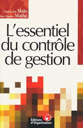 Couverture du produit · L'essentiel du contrôle de gestion