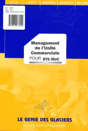 Couverture du produit · Management de l'unité commerciale pour BTS MUC