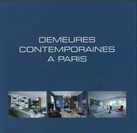Couverture du produit · Demeures contemporaines à Paris