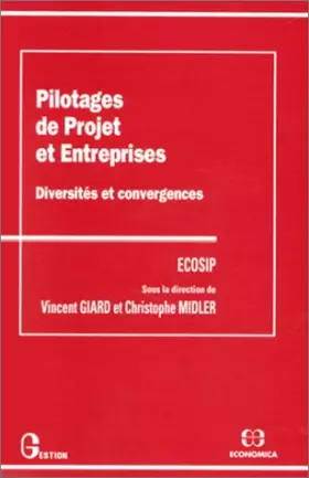 Couverture du produit · Pilotages de projet et entreprises
