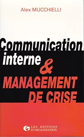 Couverture du produit · Communication interne et management de crise