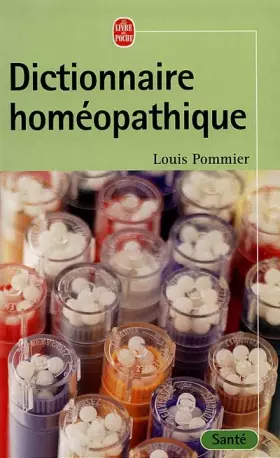 Couverture du produit · Dictionnaire homéopathique