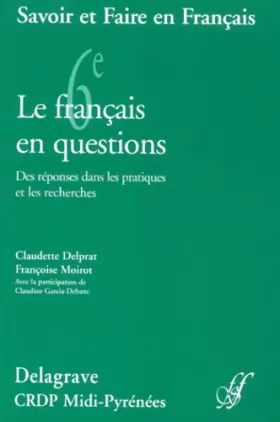 Couverture du produit · Le français en questions (Guide pédagogique)