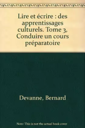 Couverture du produit · CONDUIRE UN COURS PREPARATOIRE    (Ancienne Edition)