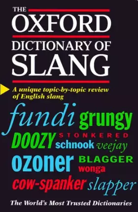 Couverture du produit · The Oxford Dictionary of Slang