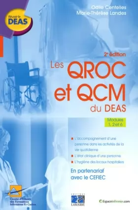 Couverture du produit · Les QROC et QCM du DEAS: Modules 1, 2 et 6