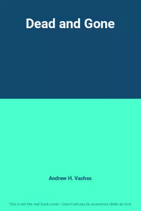 Couverture du produit · Dead and Gone