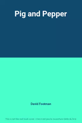 Couverture du produit · Pig and Pepper