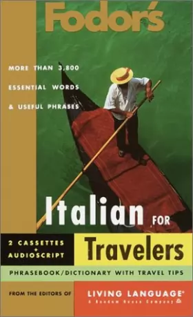 Couverture du produit · Fodor's Italian for Travelers: More Than 3,800 Essential Words & Useful Phrases
