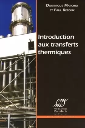 Couverture du produit · Introduction aux transferts thermiques