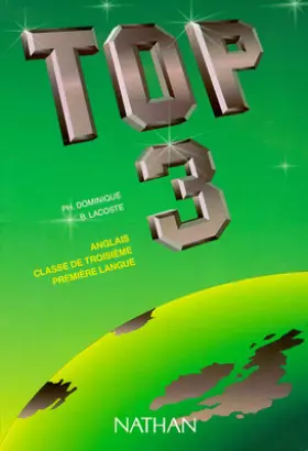 Couverture du produit · Top 3e. Livre de l'élève