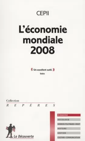 Couverture du produit · L'économie mondiale 2008