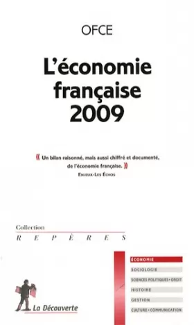 Couverture du produit · L'économie française 2009