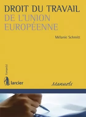 Couverture du produit · Droit du travail de l'Union européenne