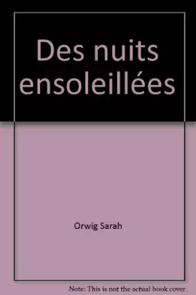 Couverture du produit · Des nuits ensoleillées