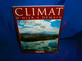 Couverture du produit · Climat d'hier à demain