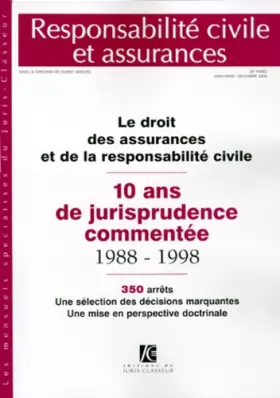 Couverture du produit · Le droit des assurances et responsabilité civile (ancienne édition)