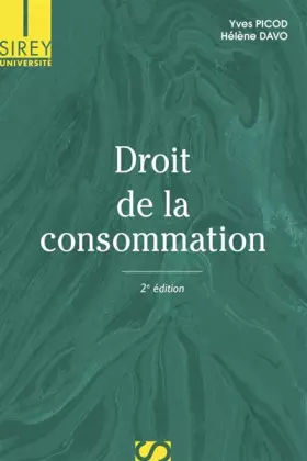 Couverture du produit · Droit de la consommation - 2e éd.: Université