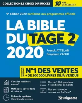 Couverture du produit · Bible du tage 2 2020