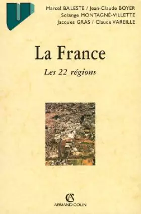 Couverture du produit · France : Les 22 régions