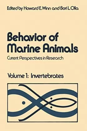 Couverture du produit · Behavior of Marine Animals: Invertebrates