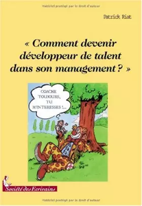 Couverture du produit · COMMENT DEVENIR DEVELOPPEUR DE TALENT DANS SON MANAGEMENT ?