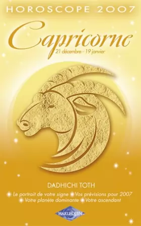 Couverture du produit · Capricorne 2007