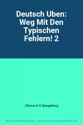 Couverture du produit · Deutsch Uben: Weg Mit Den Typischen Fehlern! 2