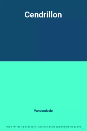 Couverture du produit · Cendrillon