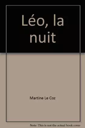 Couverture du produit · Léo, la nuit