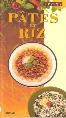 Couverture du produit · Pâtes et riz