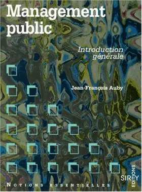 Couverture du produit · MANAGEMENT PUBLIC. Introduction générale