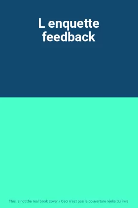 Couverture du produit · L enquette feedback