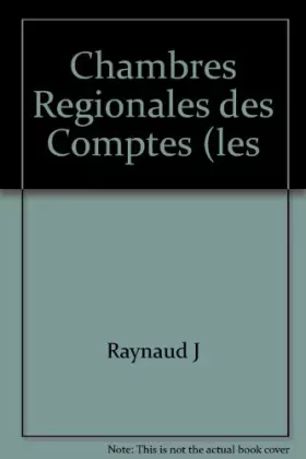 Couverture du produit · Chambres Regionales des Comptes (les