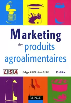 Couverture du produit · Marketing des produits agroalimentaires