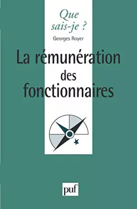 Couverture du produit · La rémunération des fonctionnaires