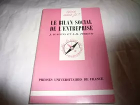 Couverture du produit · Le Bilan Social De L'entreprise