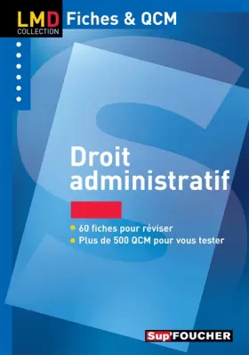 Couverture du produit · Droit administratif