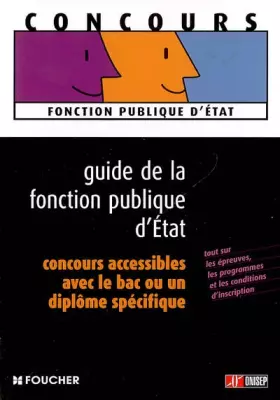 Couverture du produit · Guide da la Fonction Publique d'Etat