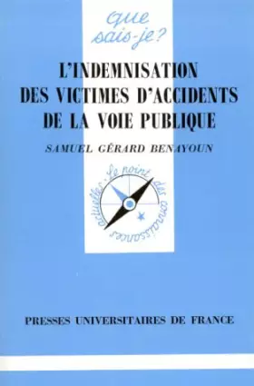 Couverture du produit · L'Indemnisation des victimes d'accidents