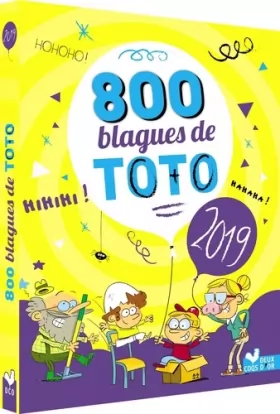 Couverture du produit · 800 blagues de Toto 2019