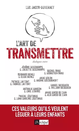 Couverture du produit · L art de transmettre