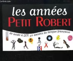 Couverture du produit · Les annees petit robert