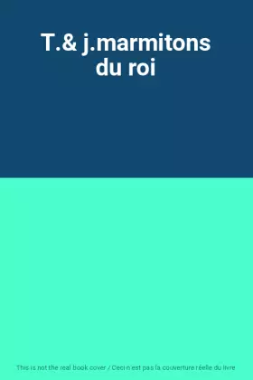Couverture du produit · T.& j.marmitons du roi