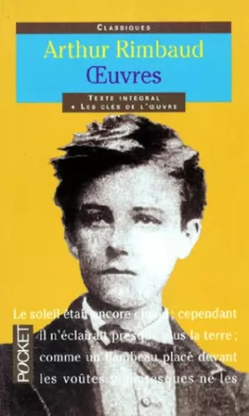 Couverture du produit · Arthur Rimbaud, texte intégral, oeuvres poétiques