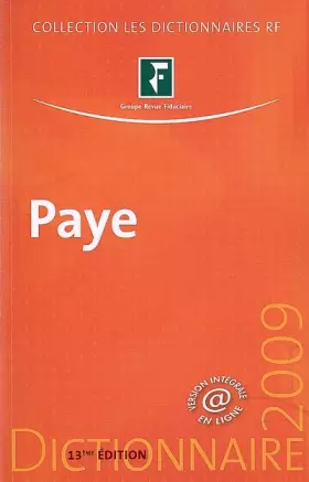 Couverture du produit · Paye